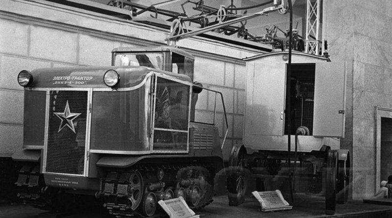Электрический трактор из СССР. Довоенный период