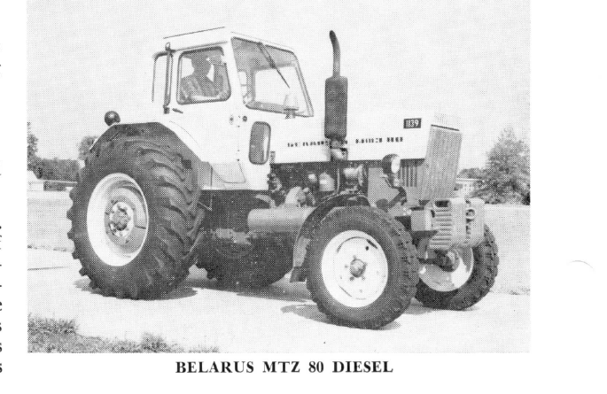Результаты испытаний трактора МТЗ-80 в Небраске (англ.): Nebraska Tractor Tests. Test 1139: Belarus MTZ 80 Diesel / Испытания в Небраске (США) трактора МТЗ-80